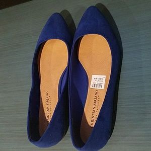 Christian Siriano Royal Blue Flats 7.5